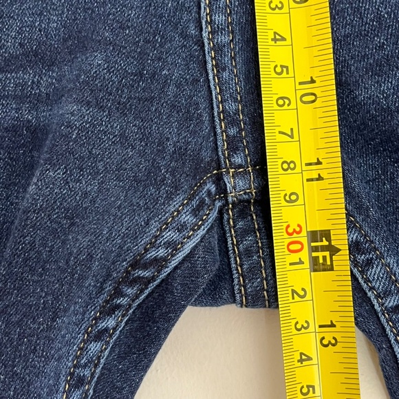 Hollister Epic Flex Straight Leg Jeans Mens 34x32 Blue Denim Mid Rise Slim Fit - Picture 9 of 14